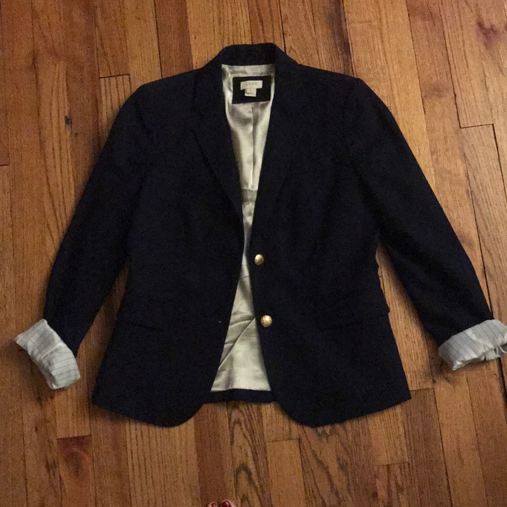 J.Crew Factory Keating boy blazer in navy